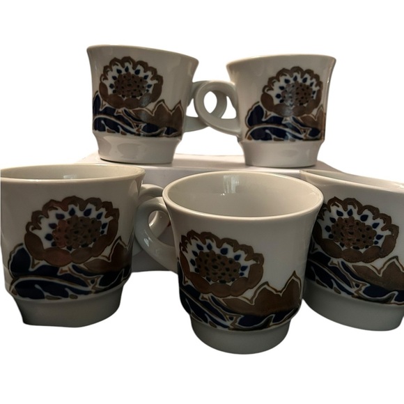 Noritake Primastone “Elation” 8955 Japan Stoneware Mug – 3 3/8” (Set of 5) - Picture 1 of 4